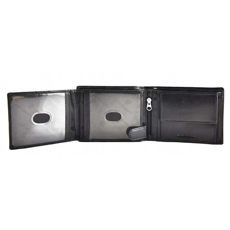 Láncos Peterson Valódi bőr Pénztárca díszdobozban