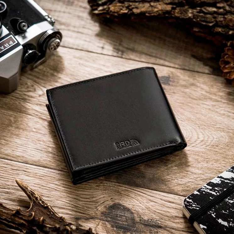 Motoros Valódi bőr Pénztárca