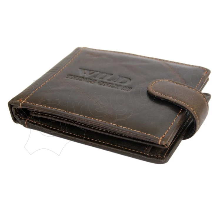 Wild Valódi bőr Pénztárca