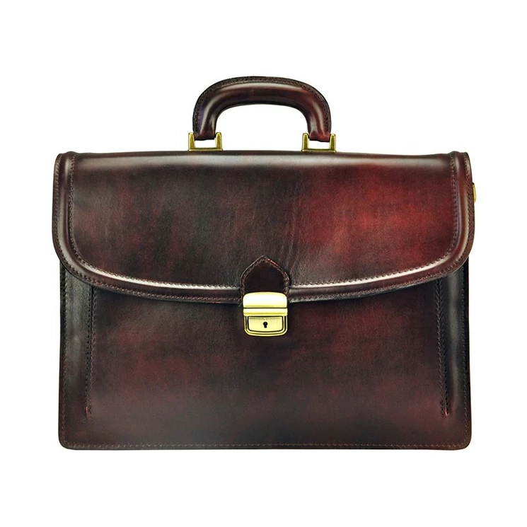 Gregorio Valódi bőr Aktatáska