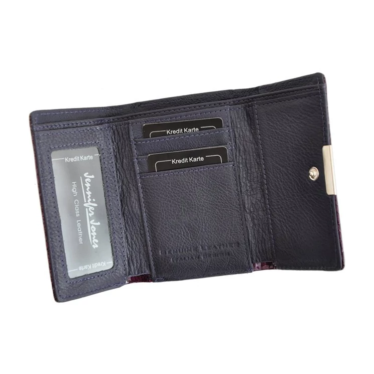 Jennifer Jones Valódi bőr Pénztárca