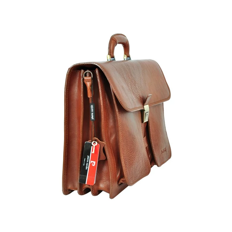 Pierre Cardin Valódi bőr Aktatáska