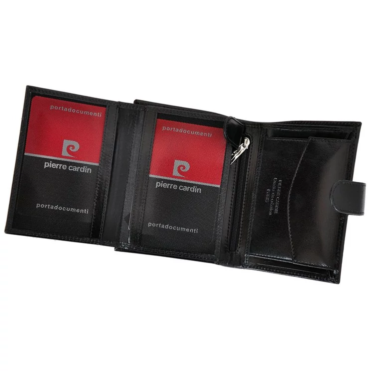 Pierre Cardin Valódi bőr férfi pénztárca