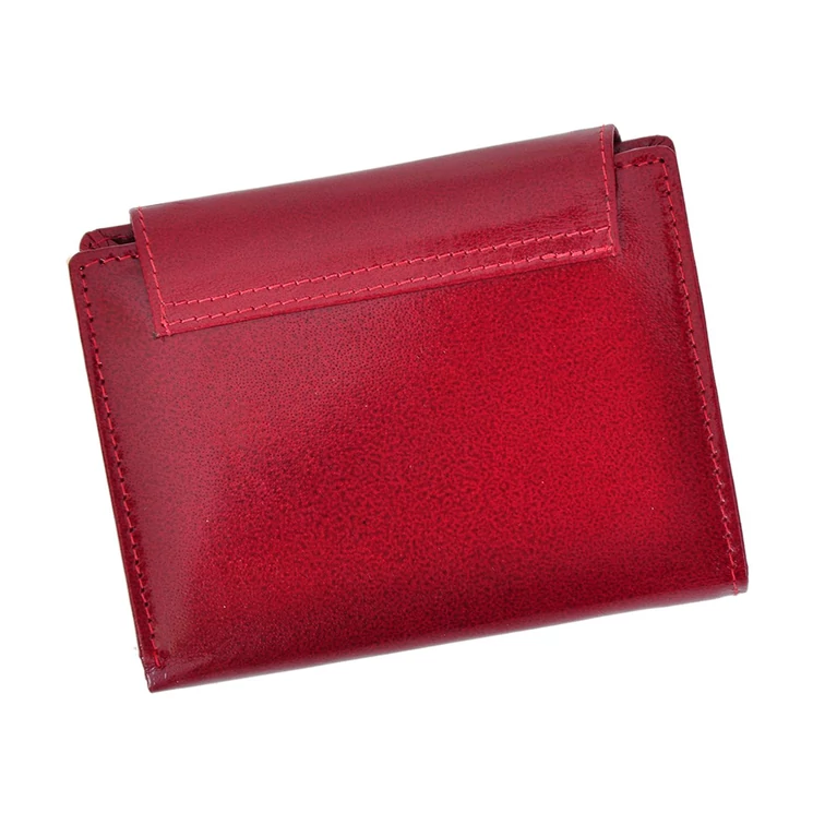 Cefirutti Valódi bőr Pénztárca női pénztárca piros színben