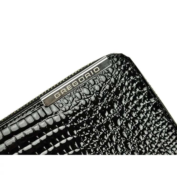 Gregorio Valódi bőr Pénztárca Piros színben