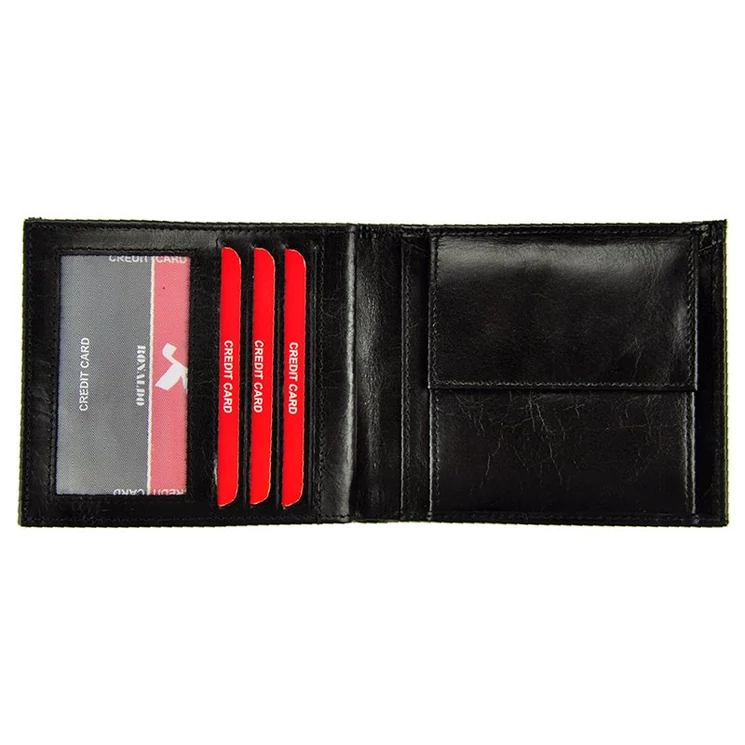 Ronaldo Valódi bőr Pénztárca