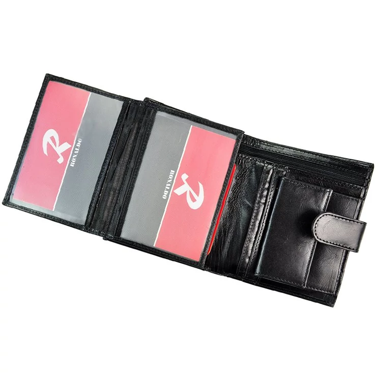 Ronaldo Sokrekeszes Valódi bőr Pénztárca