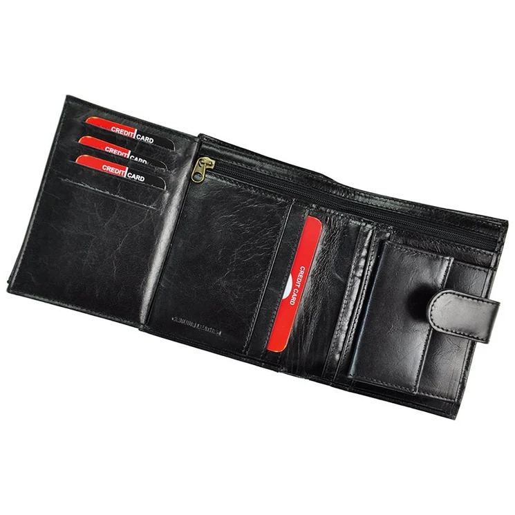 Ronaldo Sokrekeszes Valódi bőr Pénztárca