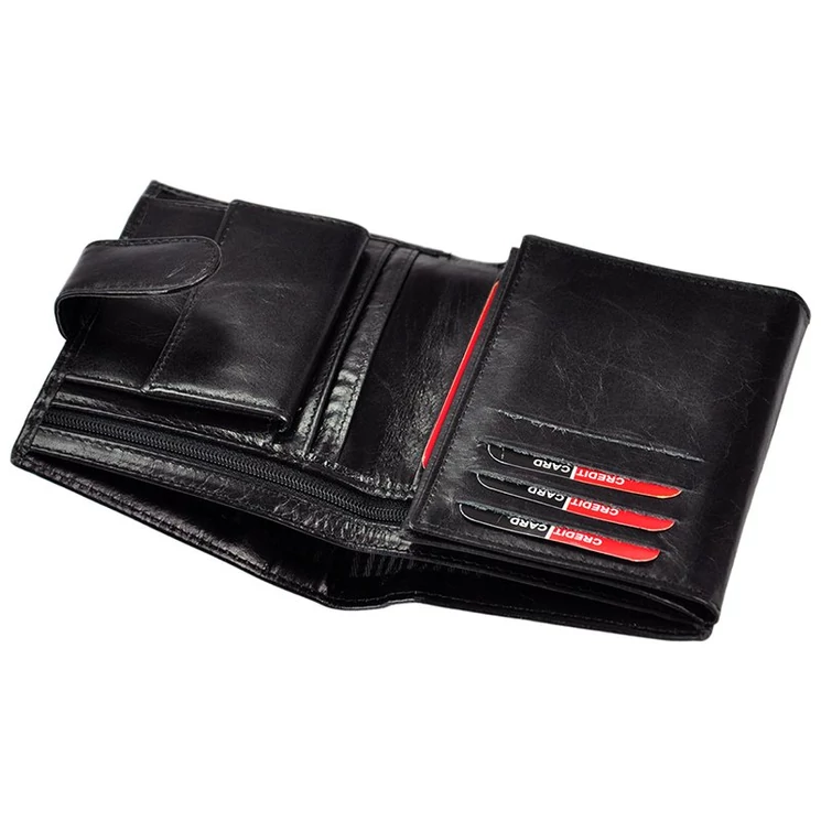 Ronaldo Sokrekeszes Valódi bőr Pénztárca