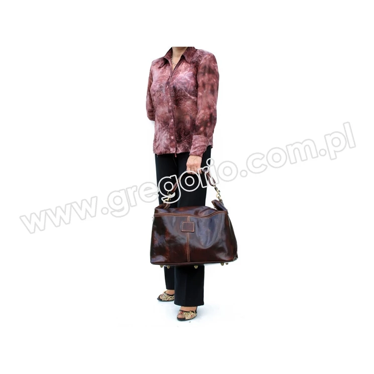 Gregorio Valódi bőr Utazótáska