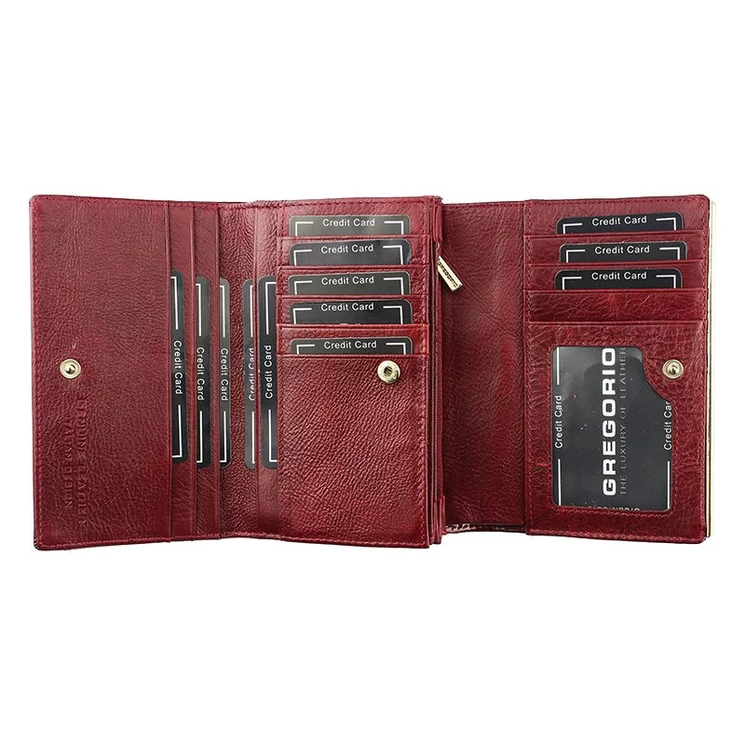 Gregorio Valódi bőr Pénztárca