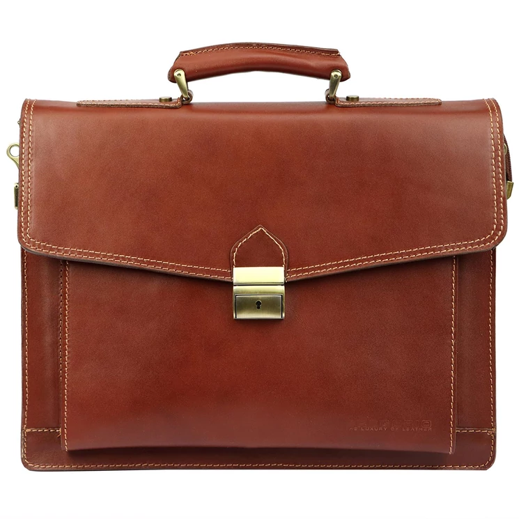 Gregorio Valódi bőr Aktatáska