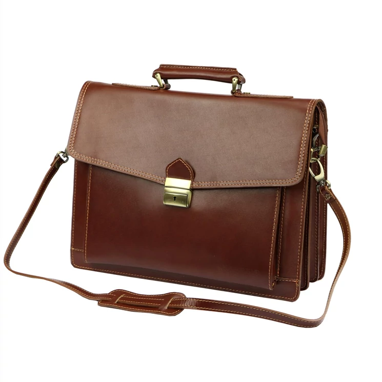 Gregorio Valódi bőr Aktatáska