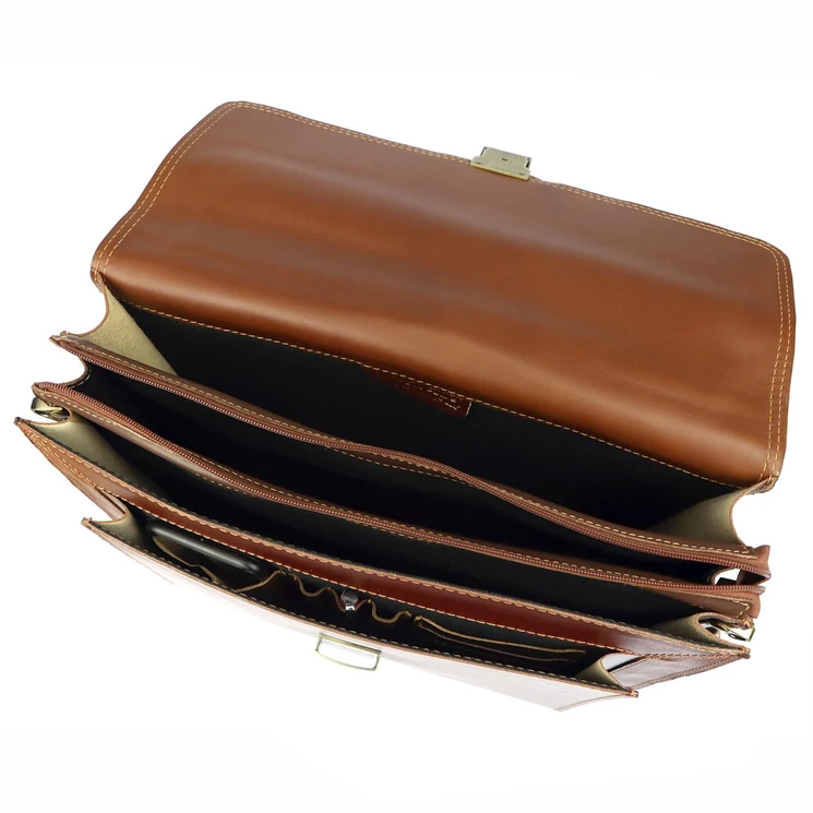 Gregorio Valódi bőr Aktatáska