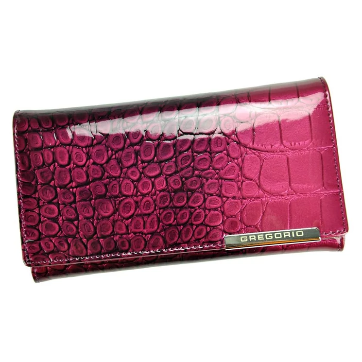 Piros Valódi bőr Pénztárca