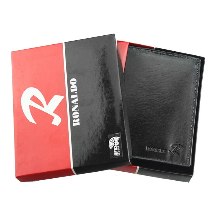 Ronaldo Valódi bőr Pénztárca