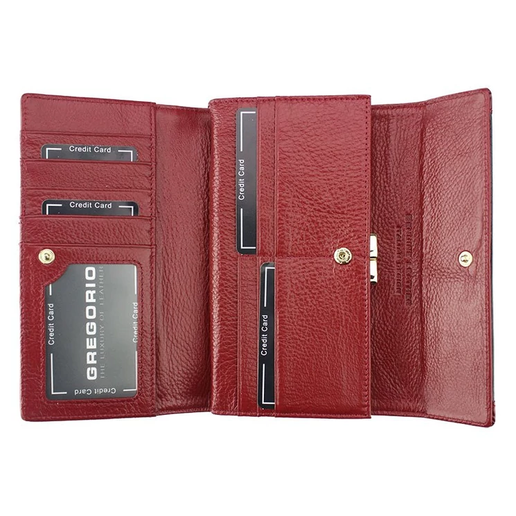 Gregorio Valódi bőr Pénztárca