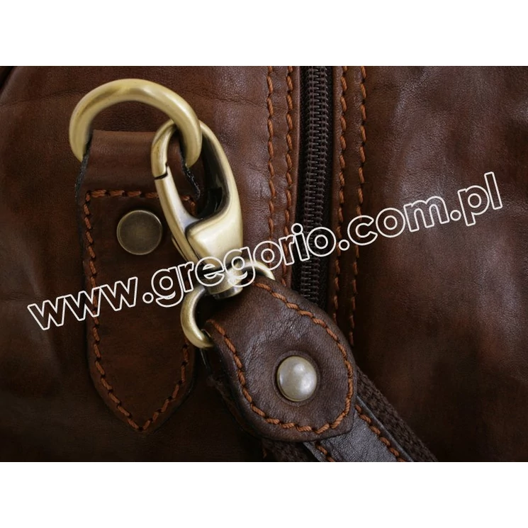 Gregorio Valódi bőr Utazótáska