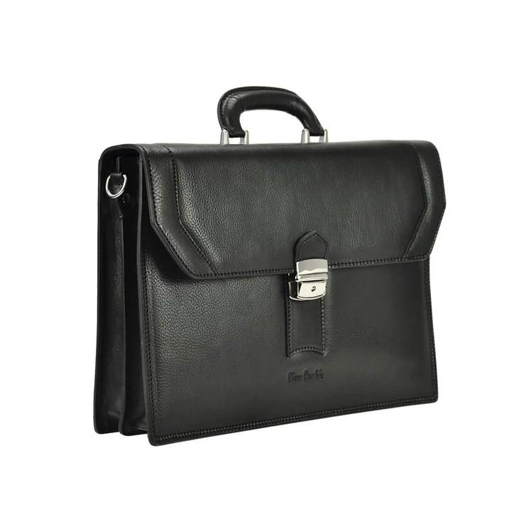 Pierre Cardin Valódi bőr Aktatáska