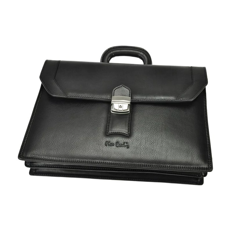 Pierre Cardin Valódi bőr Aktatáska