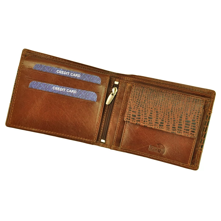 Wild Valódi bőr Pénztárca