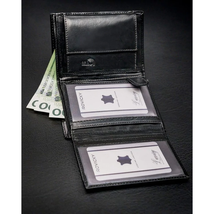 Rovicky Valódi bőr Pénztárca