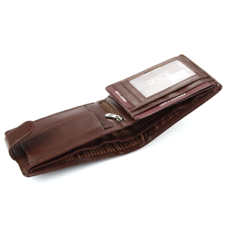 Wild Valódi bőr Pénztárca