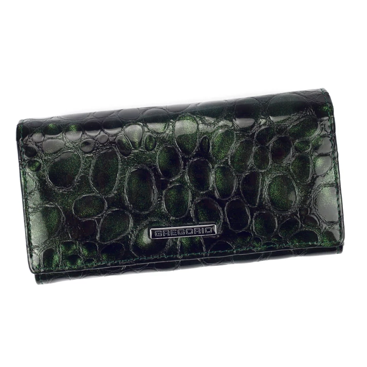 Gregorio Valódi bőr Pénztárca Piros színben