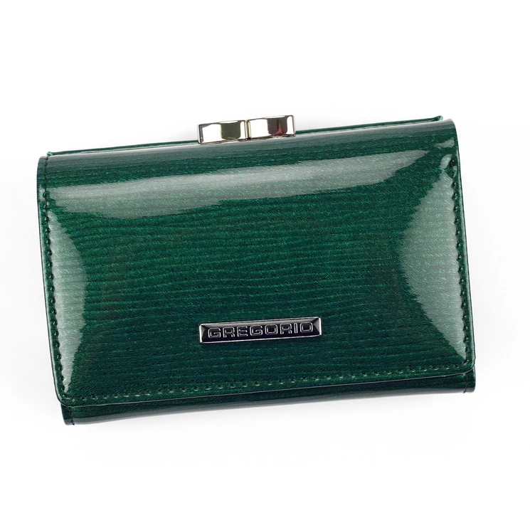 Piros Lakk Valódi bőr Pénztárca