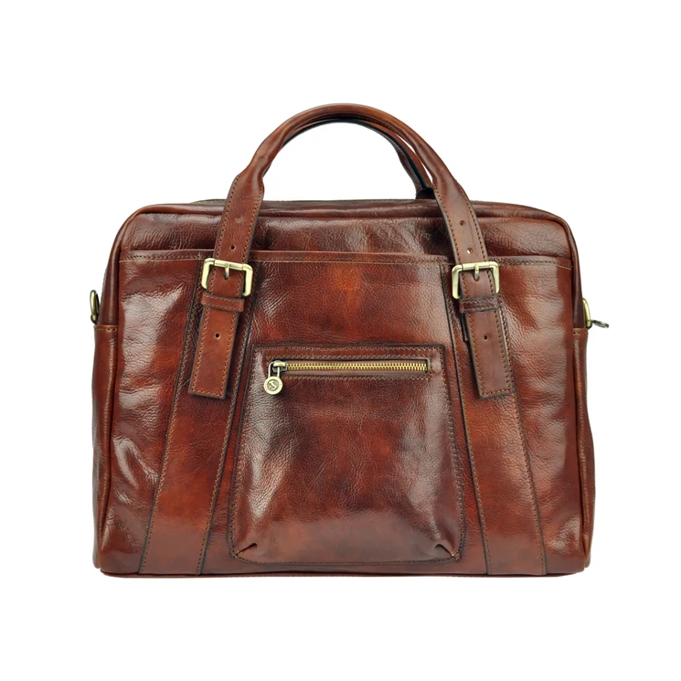 Gregorio Valódi bőr Aktatáska