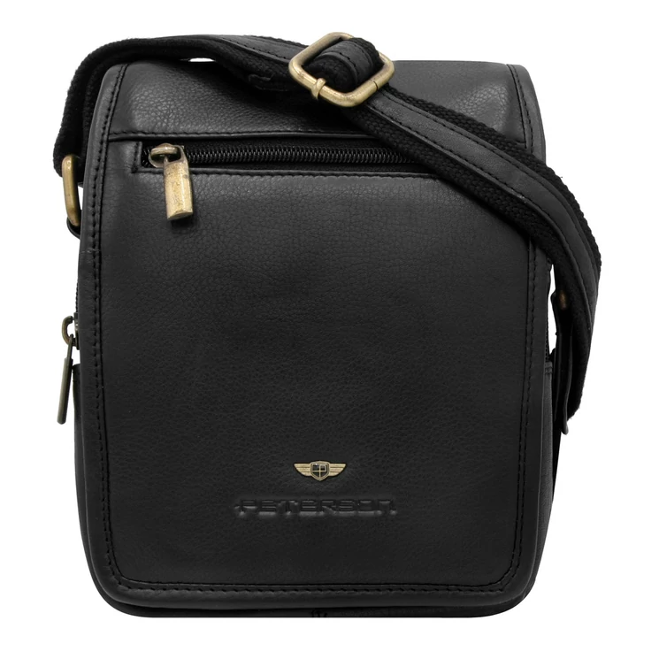  Férfi oldaltáska fekete színben