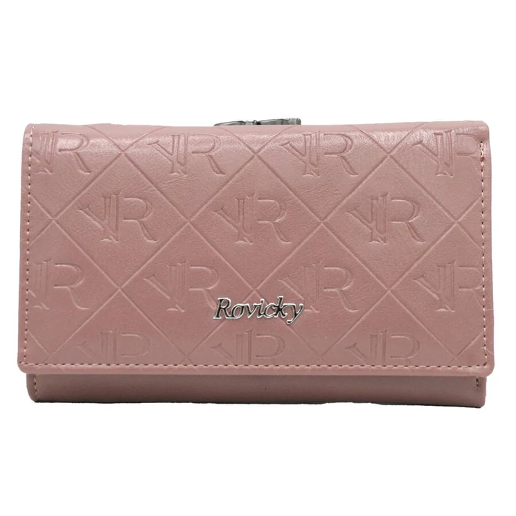 Valódi bőr Női pénztárca piros színben