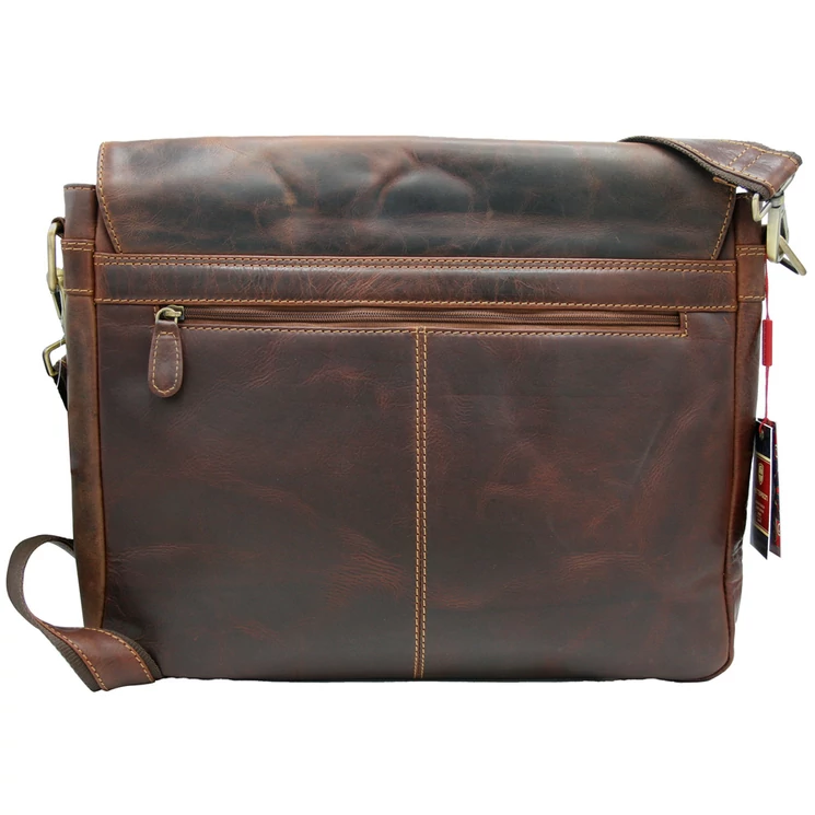 Peterson valódi bőr Férfi oldaltáska