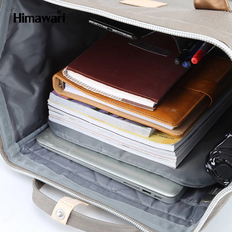 Tágas Hátizsák Khaki színben- Himawari