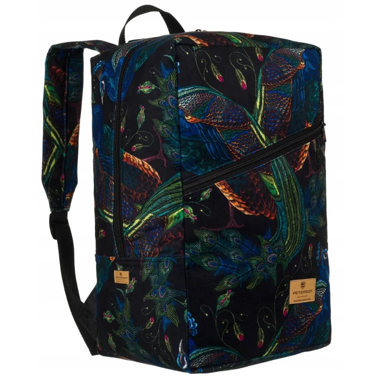 Peterson Fedélzeti hátizsák Ryanair fedélzeti ingyenes méret 40 x 20 x 25 cm vízlepergető anyagból