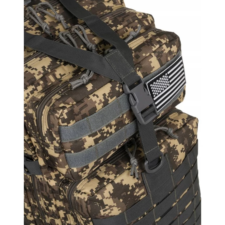 Sokzsebes Katonai, vízálló utazó hátizsák