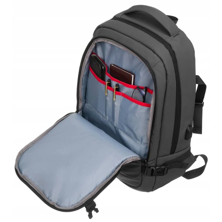 Peterson Hátizsák bővíthető változat , WizzAir méretű USB csatlakozóval