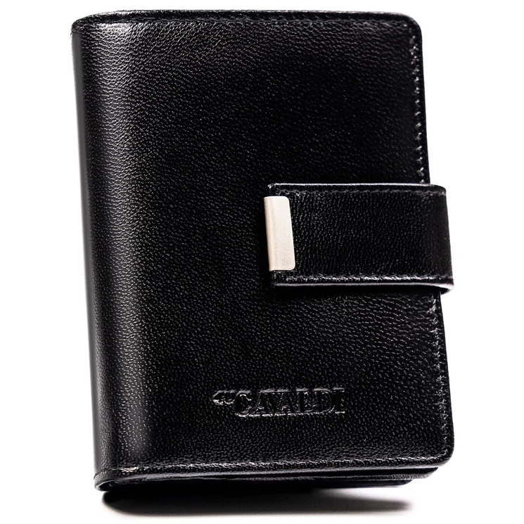 Piros Női pénztárca valódi bőrből RFID védelemmel