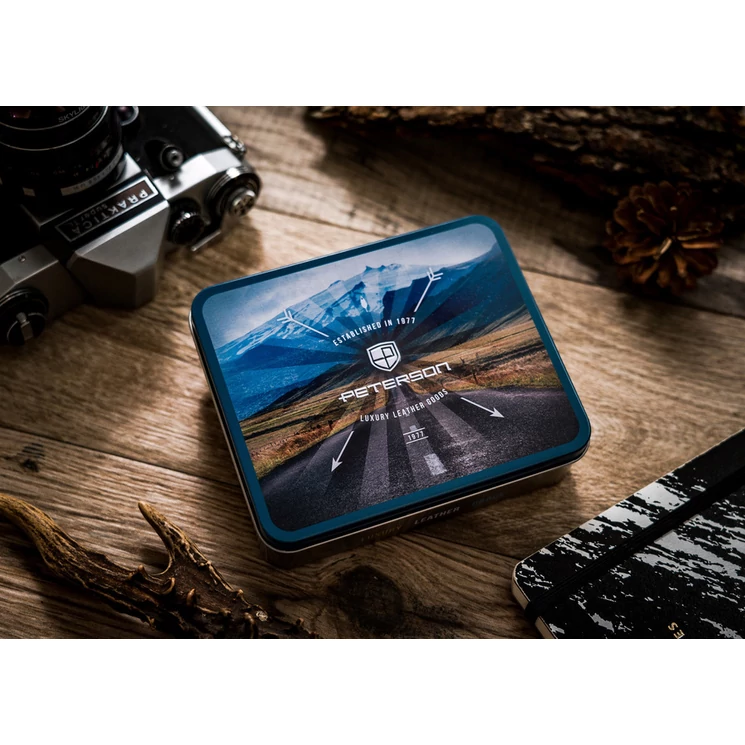 Peterson Valódi bőr Férfi pénztárca Rfid rendszerrel