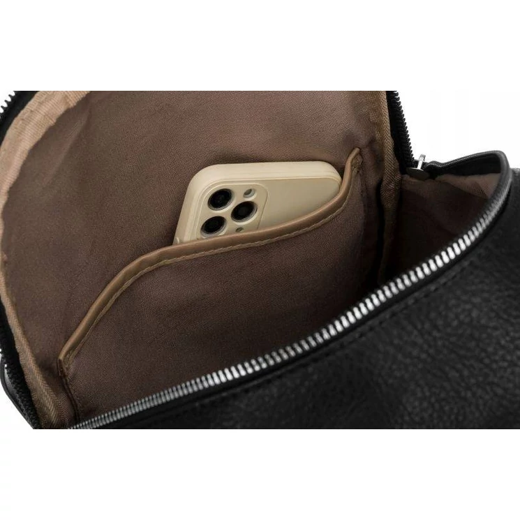 Elegáns, fekete női David Jones hátizsák 