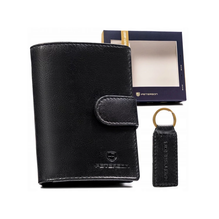 Peterson Férfi pénztárca és kulcstartó ajándékcsomag