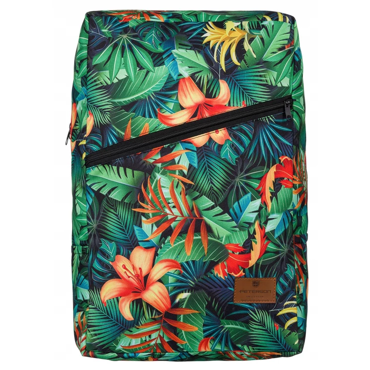 Peterson Fedélzeti hátizsák Ryanair fedélzeti ingyenes méret 40 x 20 x 25 cm vízlepergető anyagból