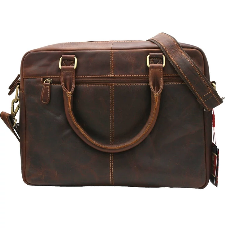 Peterson valódi bőr Férfi laptoptáska