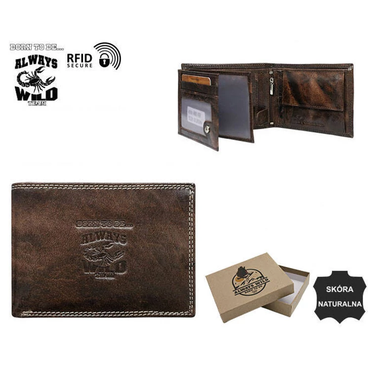 ALWAYS WILD Férfi pénztárca