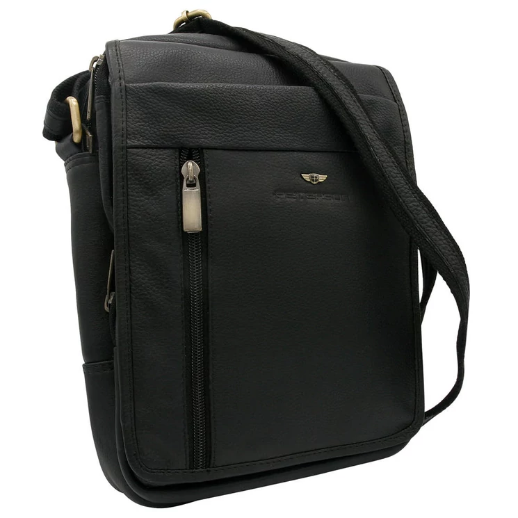 Férfi oldaltáska fekete színben