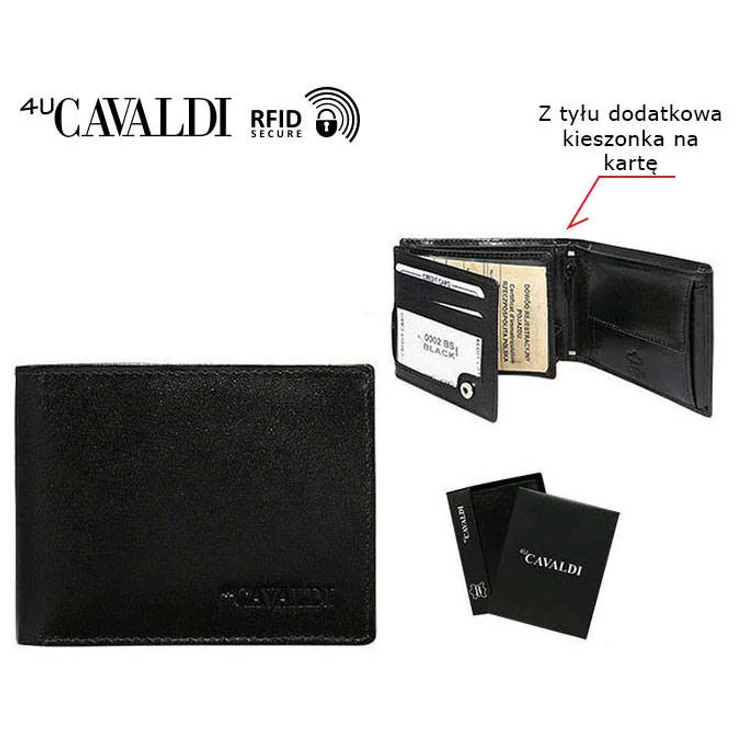 4U Cavaldi Férfi pénztárca