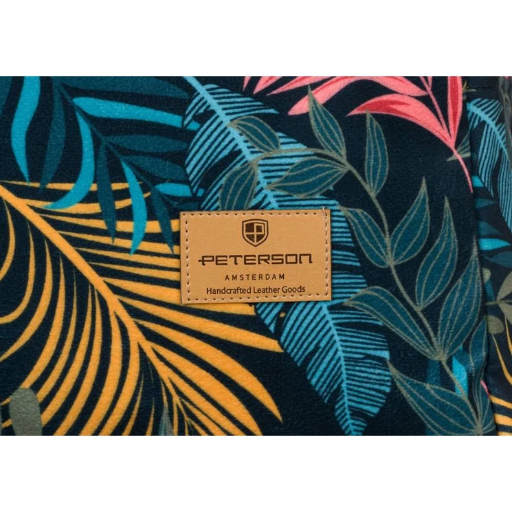 Peterson Fedélzeti hátizsák Ryanair fedélzeti ingyenes méret 40 x 20 x 25 cm vízlepergető anyagból