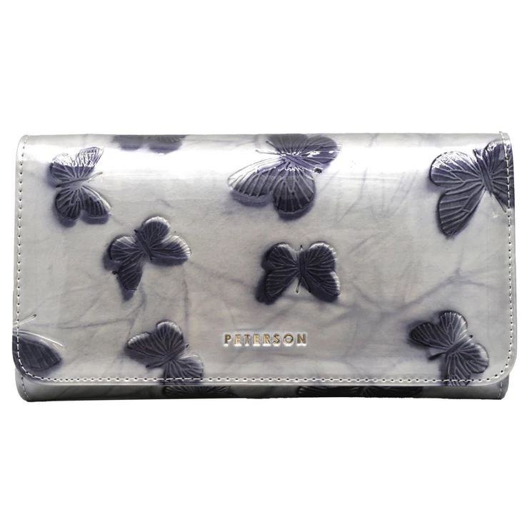 Pillangós Női pénztárca piros színben