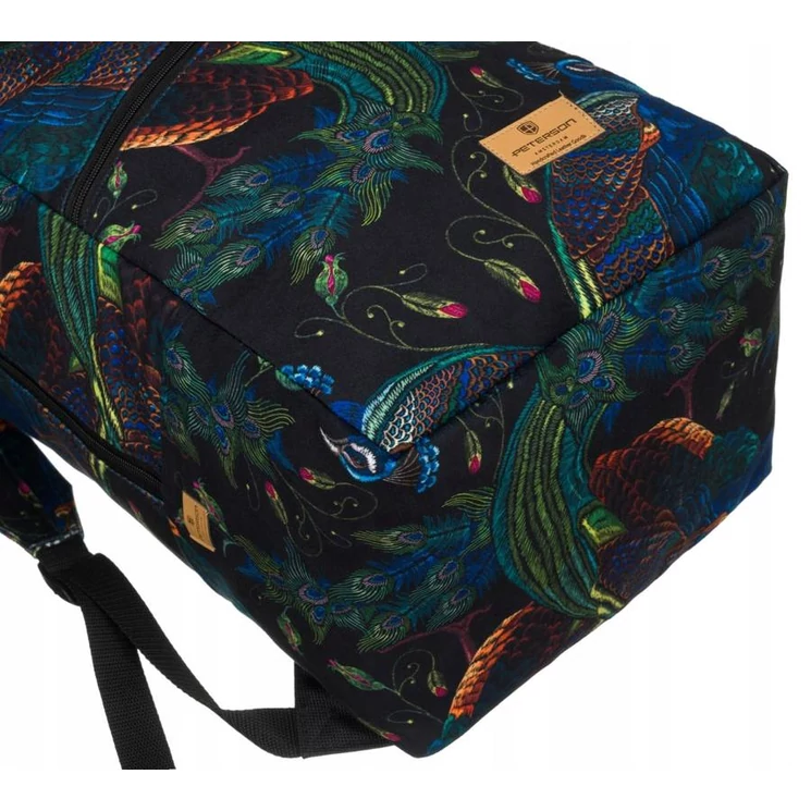 Peterson Fedélzeti hátizsák Ryanair fedélzeti ingyenes méret 40 x 20 x 25 cm vízlepergető anyagból