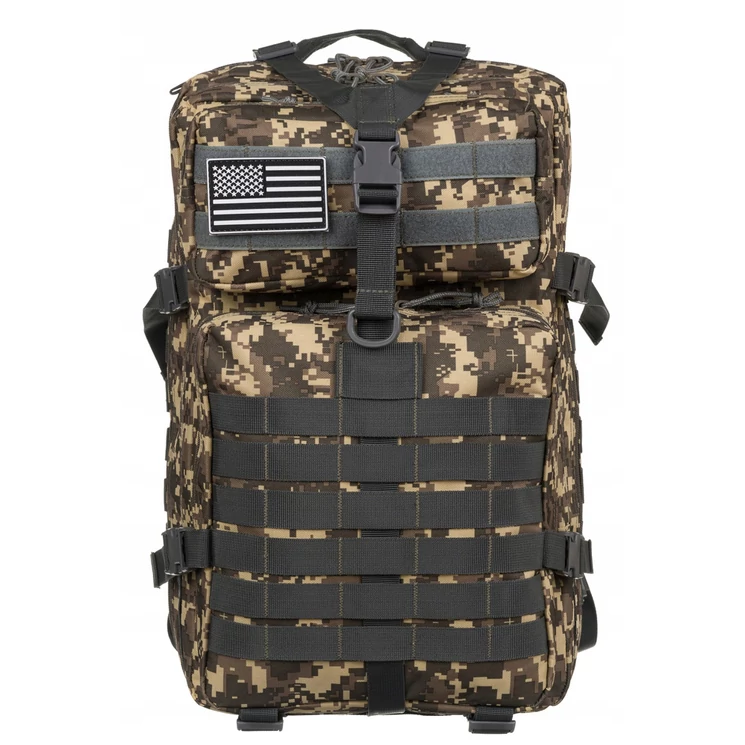 Sokzsebes Katonai, vízálló utazó hátizsák